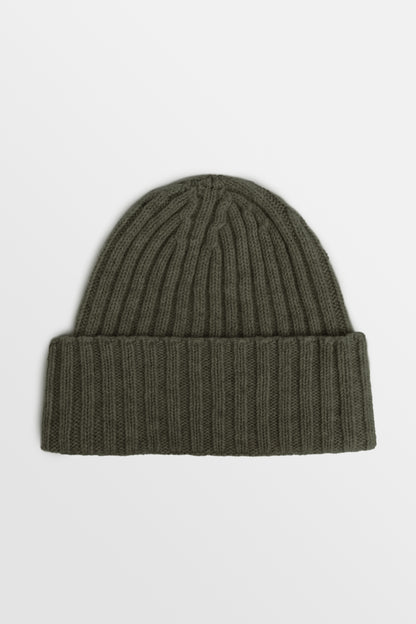Len - Cappello a coste in puro cashmere unisex