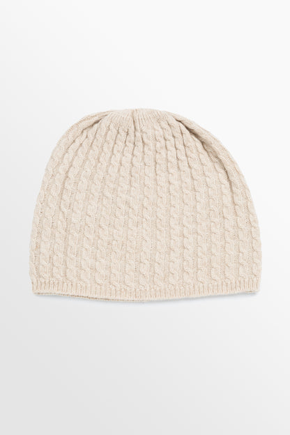 Roxane - Cappello a treccine in misto cashmere