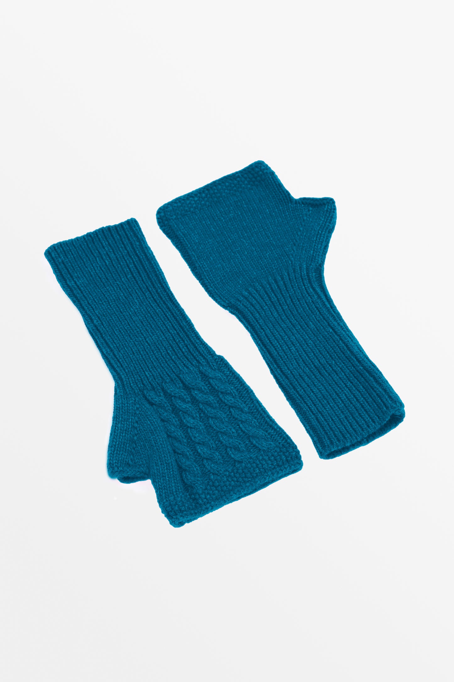 Roxane - Manicotto a trecce piccole in misto cashmere