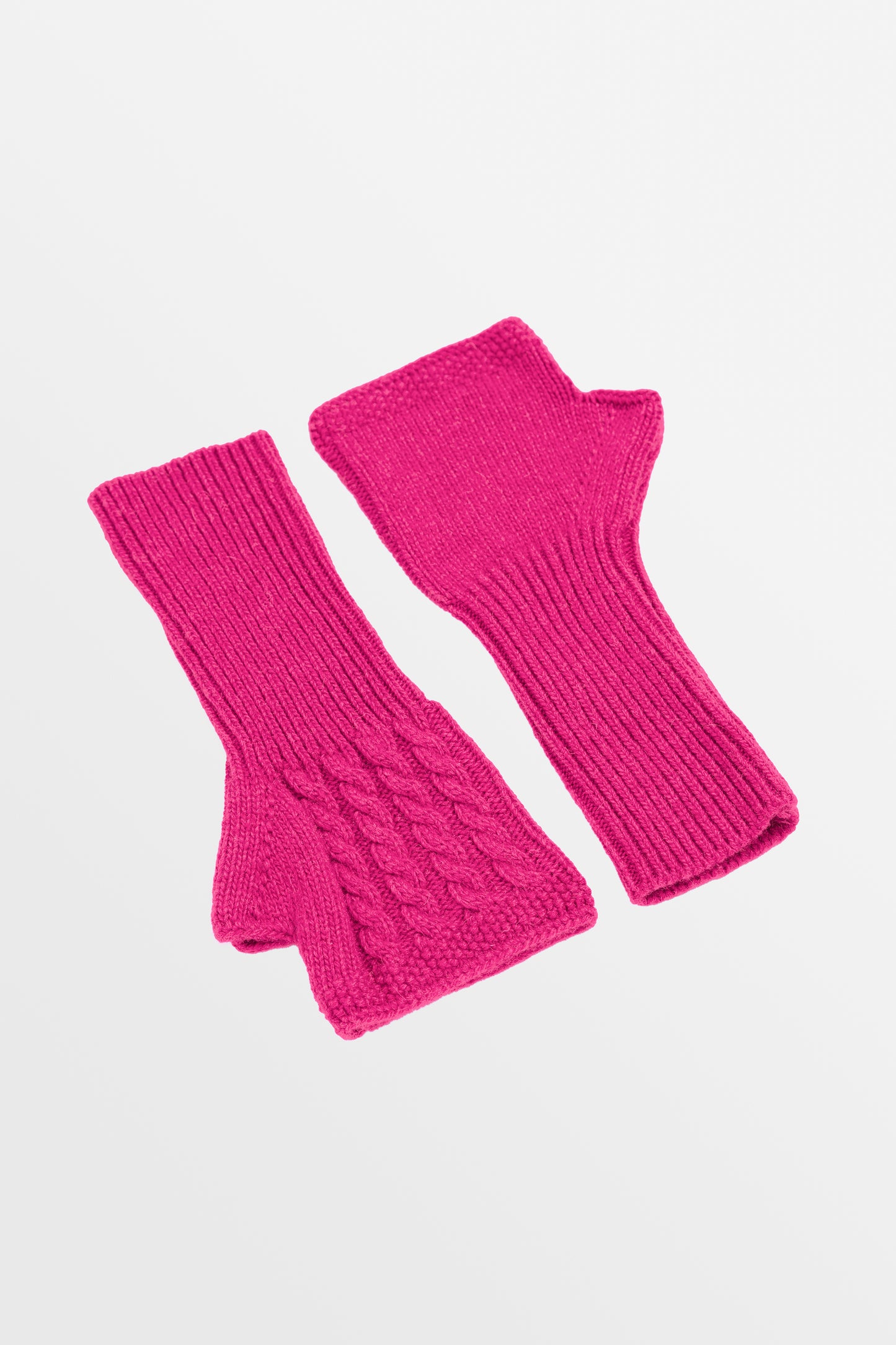 Roxane - Manicotto a trecce piccole in misto cashmere